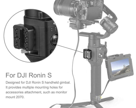 PULUZ Quick Release Plate External Mounting Holder for DJI RONIN / RONIN-S