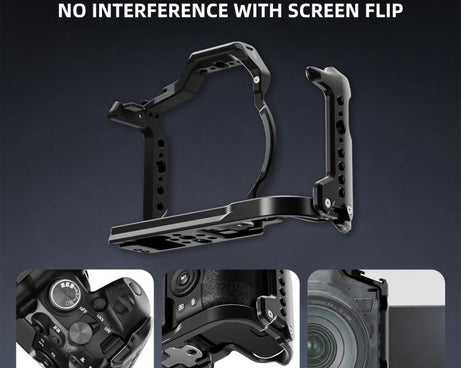 For Canon EOS R6 III PULUZ Live Streaming Camera Cage Expansion Mount Frame, For Canon EOS R6 III
