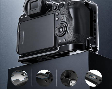For Canon EOS R6 III PULUZ Live Streaming Camera Cage Expansion Mount Frame, For Canon EOS R6 III