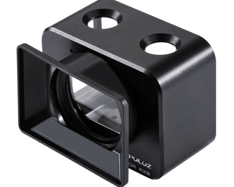 PULUZ for Sony RX0 Aluminum Alloy Protective Cage + 37mm UV Filter Lens + Lens Sunshade with Screws and Screwdrivers, Cage Black, Cage Gold, Cage Blue, Cage Red, Cage Silver, Cage Black(US)