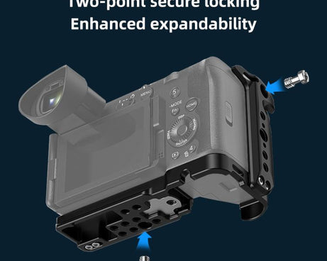 For Sony Sony Cinema Line FX2 / ILME-FX2B PULUZ Metal Camera Cage Stabilizer Rig, For Sony Cinema Line FX2 Cage