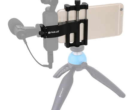 PULUZ Multifunction Aluminum Alloy Smartphone Fixing Clamp Expansion Holder Mount Bracket for DJI OSMO Pocket / Pocket 2