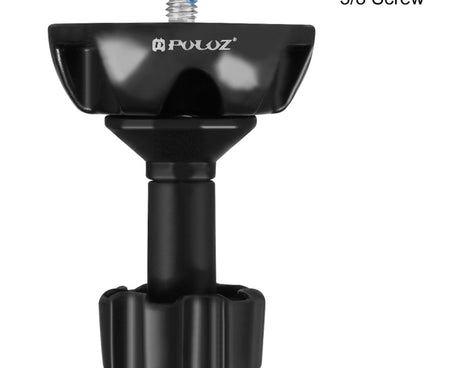 PULUZ 75mm Half Ball Flat to Bowl Adapter for Fluid Head Tripod DSLR Rig Camera, Metal Material, Bowl Adapter