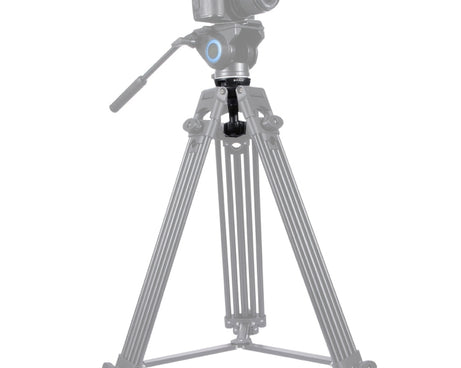 PULUZ 75mm Half Ball Flat to Bowl Adapter for Fluid Head Tripod DSLR Rig Camera, Metal Material, Bowl Adapter