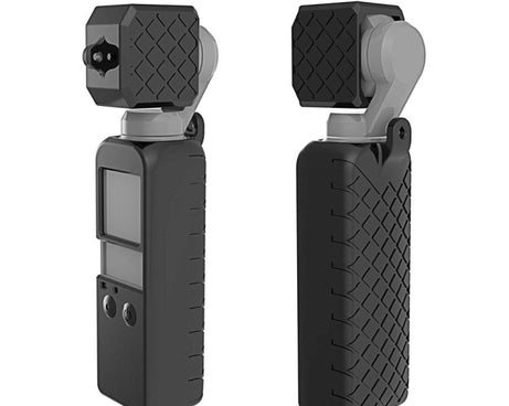 PULUZ  2 in 1 Diamond Texture Silicone Cover Case Set for DJI OSMO Pocket