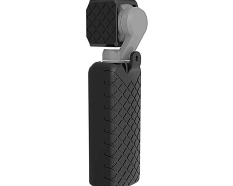 PULUZ  2 in 1 Diamond Texture Silicone Cover Case Set for DJI OSMO Pocket