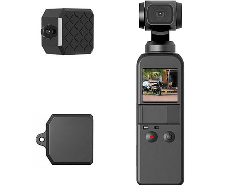 PULUZ  2 in 1 Diamond Texture Silicone Cover Case Set for DJI OSMO Pocket