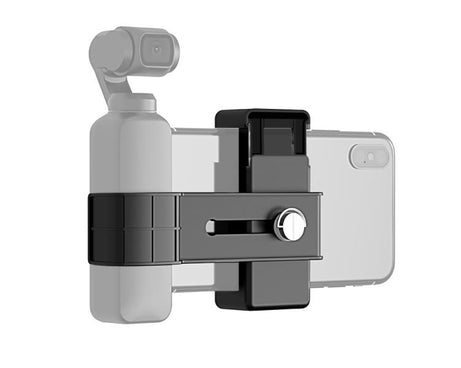PULUZ Smartphone Fixing Clamp 1/4 inch Holder Mount Bracket for DJI OSMO Pocket / Pocket 2