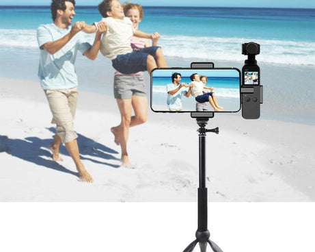 PULUZ Smartphone Fixing Clamp 1/4 inch Holder Mount Bracket for DJI OSMO Pocket / Pocket 2