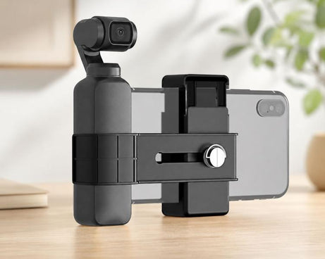 PULUZ Smartphone Fixing Clamp 1/4 inch Holder Mount Bracket for DJI OSMO Pocket / Pocket 2, Clamp