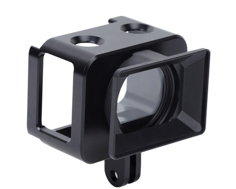 PULUZ Aluminum Alloy Protective Cage + 37mm UV Filter Lens + Lens Sunshade with Screws and Screwdrivers for Sony RX0 / RX0 II, For Sony RX0 II