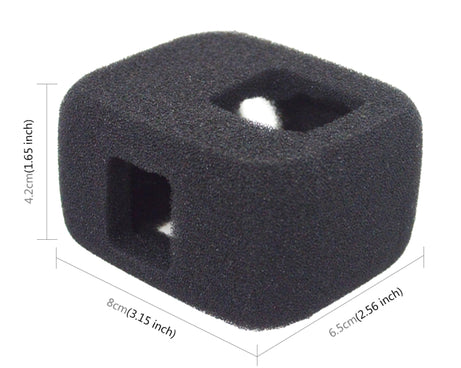 PULUZ Foam Windshield Housing Case for GoPro HERO7 Black /7 White /7 Silver /6 /5, For GoPro HERO7 Black /7