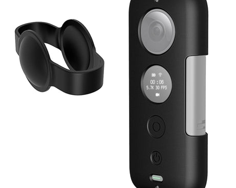 PULUZ Silicone Protective Case with Lens Cover for Insta360 ONE X, For Insta360 ONE X(Black), For Insta360 ONE X(Red)