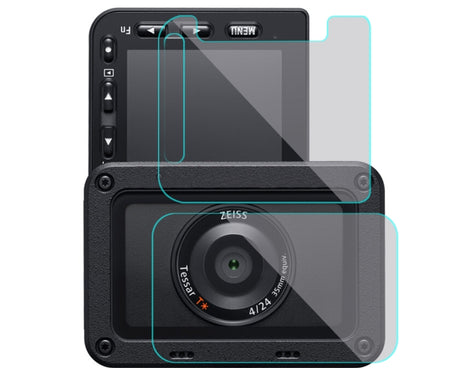 PULUZ  Front Lens and Back LCD Display Flexible Anti-fingerprint AF HD Film for Sony RX0 II / RX0, For Sony RX0 II
