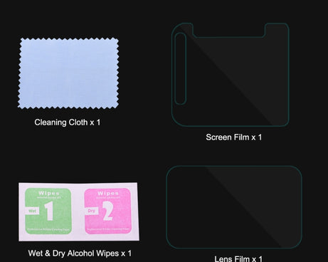 PULUZ  Front Lens and Back LCD Display Flexible Anti-fingerprint AF HD Film for Sony RX0 II / RX0, For Sony RX0 II