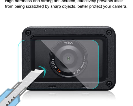 PULUZ  Front Lens and Back LCD Display Flexible Anti-fingerprint AF HD Film for Sony RX0 II / RX0, For Sony RX0 II