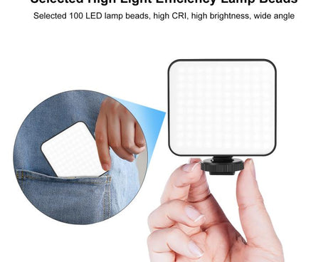 PULUZ 100 LED 5W Video Splicing Fill Light for Camera / Video Camcorder, 100 LED 5W