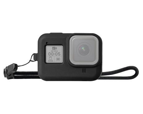 PULUZ Silicone Protective Case Cover with Wrist Strap for GoPro HERO8 Black, For GoPro HERO8 Black