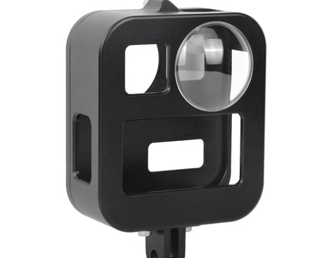 PULUZ Housing Shell CNC Aluminum Alloy Protective Cage for GoPro Max, Aluminum Alloy Cage