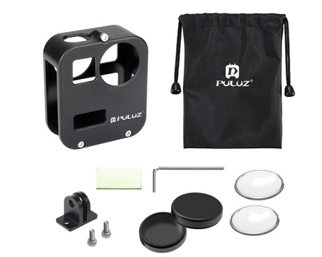 PULUZ Housing Shell CNC Aluminum Alloy Protective Cage for GoPro Max, Aluminum Alloy Cage