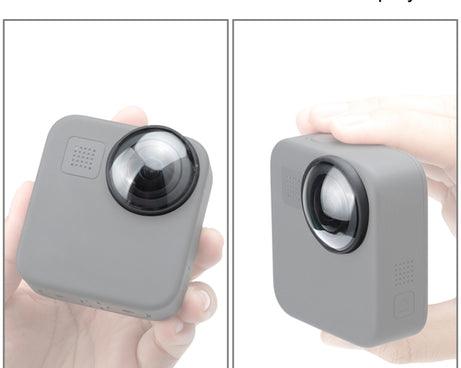 2 PCS PULUZ Acrylic Protective Lens Cover for GoPro Max, Lens Cover