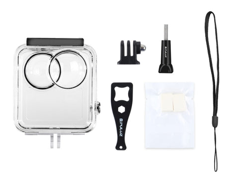 PULUZ 45m Underwater Waterproof Housing Diving Case for GoPro MAX, with Buckle Basic Mount & Screw, Waterproof Case