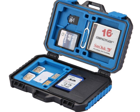 PULUZ Card Reader + 22 in 1 Memory Card Case for 1Standard SIM + 2Micro-SIM + 2Nano-SIM + 3CF + 7SD + 6TF + 1CARD PIN, 22 in 1 + Card Reader(US), 22 in 1 + Card Reader(AE), 22 in 1 + Card Reader