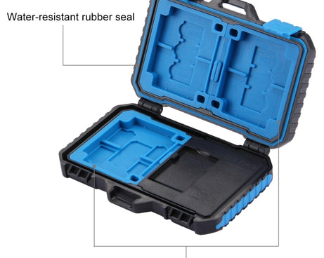 PULUZ Card Reader + 22 in 1 Memory Card Case for 1Standard SIM + 2Micro-SIM + 2Nano-SIM + 3CF + 7SD + 6TF + 1CARD PIN, 22 in 1 + Card Reader(US), 22 in 1 + Card Reader(AE), 22 in 1 + Card Reader