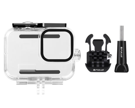 For GoPro HERO13 Black /12 Black /11 Black /10 Black /9 Black PULUZ 60m Waterproof Housing Protective Case with Buckle Basic Mount & Screw, For GoPro HERO9 Black
