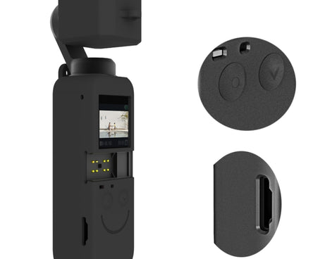 PULUZ  2 in 1 Silicone Cover Case Set for DJI OSMO Pocket 2