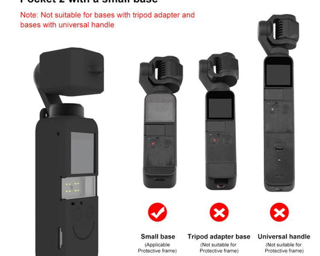 PULUZ  2 in 1 Silicone Cover Case Set for DJI OSMO Pocket 2
