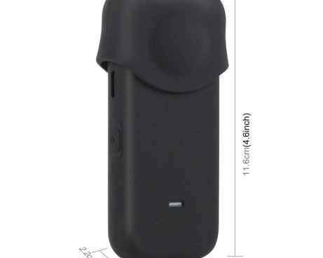 PULUZ Full Body Dust-proof Silicone Protective Case for Insta360 ONE X2, Case For Insta360 ONE X2