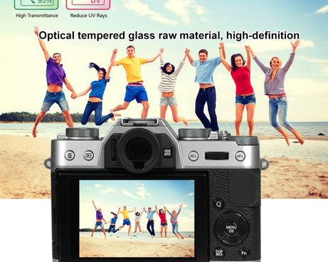 PULUZ 2.5D 9H Tempered Glass Film for Fujifilm X-T10, Compatible with Fujifilm X-A1 / X-A2 / X-M1 / X30 / X-T20 / X-T30 / X-T100 / X-E3, Panasonic GF8, Nikon S2, Casio ZS240 / ZS210 / ZS190 / EX-FR200 / EX-FR110H / EX-FR100L / EX-FRX10                 ...
