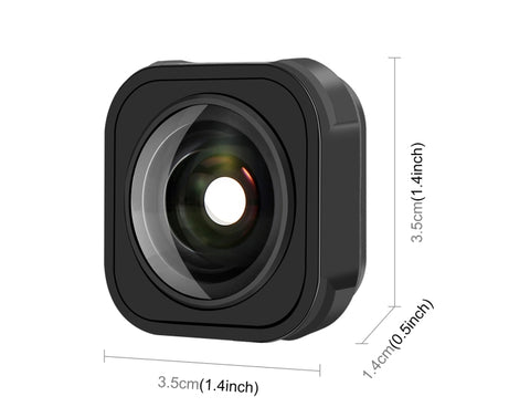 PULUZ Max Lens Mod Wide Angle Lens for GoPro Hero13 Black / Hero12 Black / Hero11 Black / HERO10 Black / HERO9 Black, For GoPro Hero13 Black / Hero12 Black