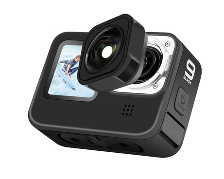 PULUZ Max Lens Mod Wide Angle Lens for GoPro Hero13 Black / Hero12 Black / Hero11 Black / HERO10 Black / HERO9 Black, For GoPro Hero13 Black / Hero12 Black
