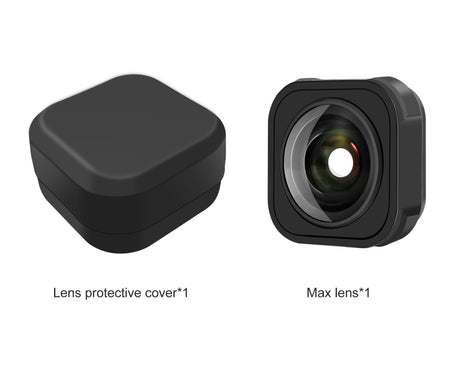 PULUZ Max Lens Mod Wide Angle Lens for GoPro Hero13 Black / Hero12 Black / Hero11 Black / HERO10 Black / HERO9 Black, For GoPro Hero13 Black / Hero12 Black