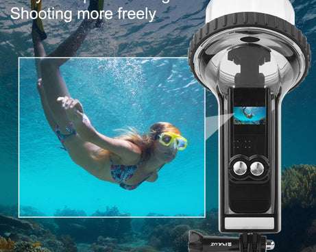 PULUZ 60m Underwater Waterproof Housing Diving Case Cover for DJI Osmo Pocket 2, PULUZ