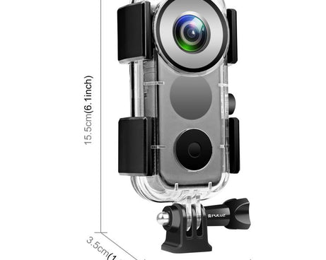 PULUZ 30m Underwater Waterproof Housing Case for Insta360 ONE X2, Underwater Case For Insta360 ONE X2