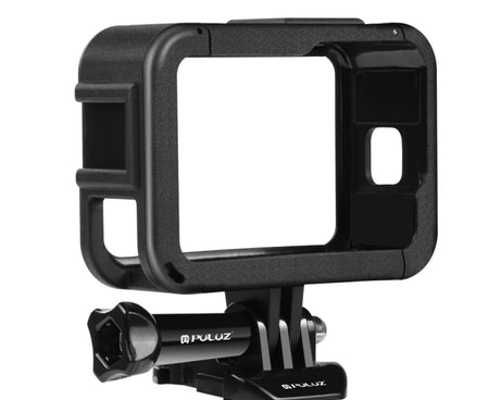 PULUZ Frame Expansion PA Cage with Side Interface Cover for GoPro HERO12 Black /11 Black /10 Black /9 Black, PA Cage with Side Cover