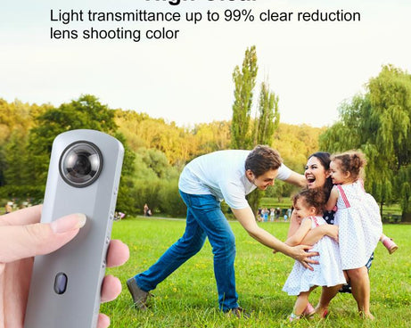 PULUZ Lens Guard PC Protective Cover Kits for Ricoh Theta SC2 / S / V