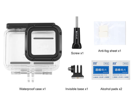 PULUZ 60m Underwater Depth Diving Case Waterproof Camera Housing for Insta360 One RS 4K Edition