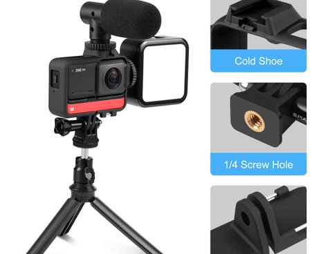 PULUZ Plastic Frame Case for Insta360 One RS 4K / 360 / 1-Inch Edition