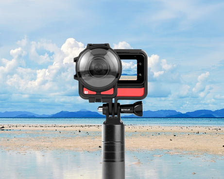 PULUZ Plastic Frame Case with Lens Guard for Insta360 One RS 360 Edition