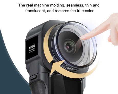 PULUZ Lens Guard PC Protective Cover for Insta360 ONE RS 1-Inch 360 Edition