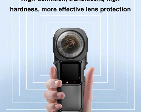 PULUZ Lens Guard PC Protective Cover for Insta360 ONE RS 1-Inch 360 Edition