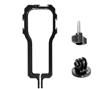 PULUZ Protective Cage Rig Housing Frame with Cold Shoe for Insta360 ONE RS 1-Inch 360 Edition, Protective Cage