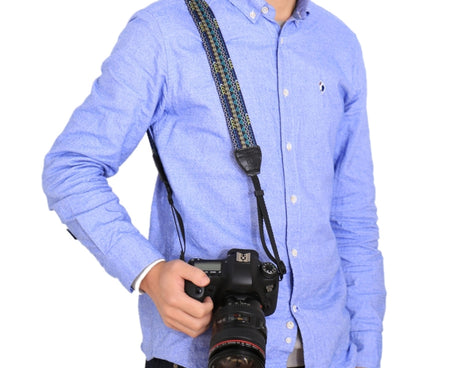 PULUZ Retro Ethnic Style Multi-color Series Shoulder Neck Strap Camera Strap for SLR / DSLR Cameras, Ethnic 7, Ethnic 8, Ethnic 9
