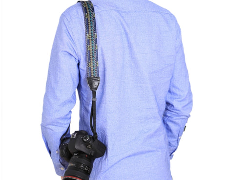 PULUZ Retro Ethnic Style Multi-color Series Shoulder Neck Strap Camera Strap for SLR / DSLR Cameras, Ethnic 7, Ethnic 8, Ethnic 9