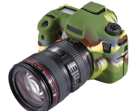 PULUZ Soft Silicone Protective Case for Canon EOS 6D, For Canon 6D
