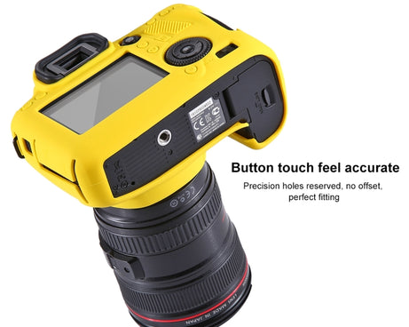 PULUZ Soft Silicone Protective Case for Canon EOS 6D, For Canon 6D